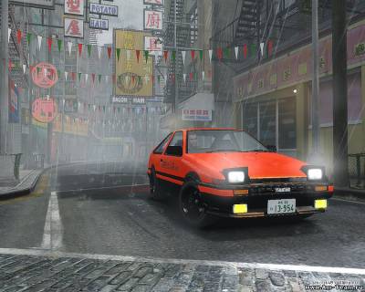 Toyota Trueno AE86, Initial D